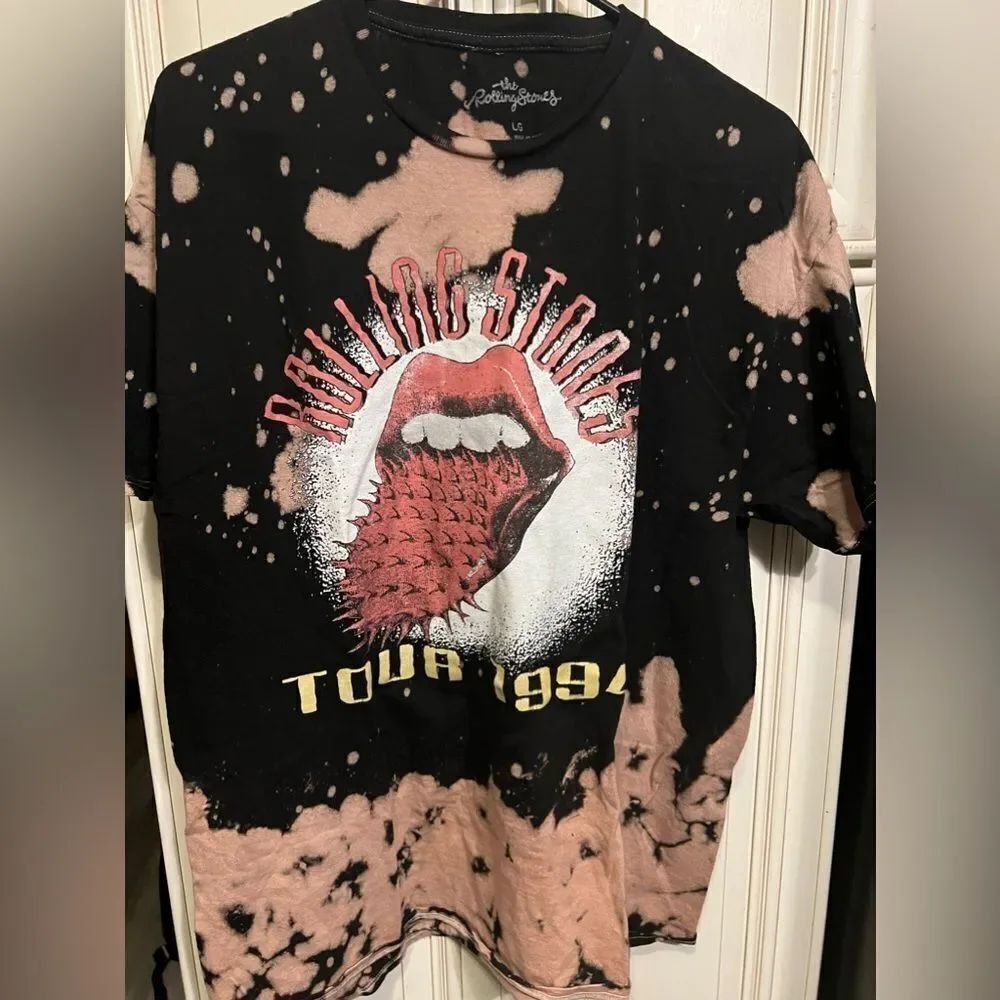 Rolling Stones 1994 Tour Short Sleeve Tee L